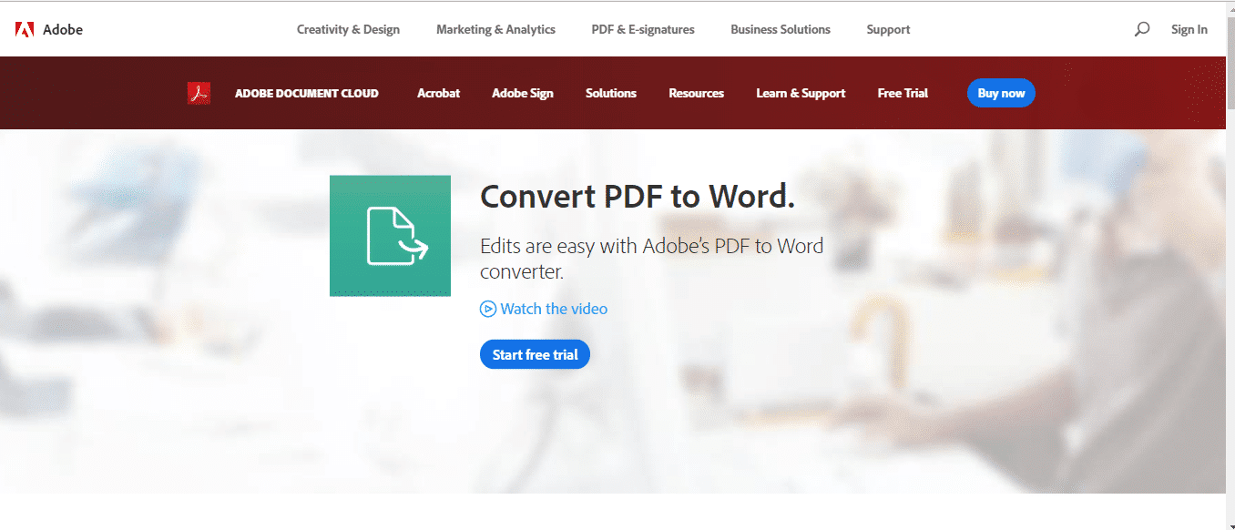 Adobe PDF Converter Review (2018) | TalkHelper