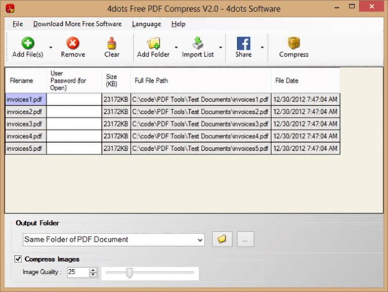 File compression software, free download