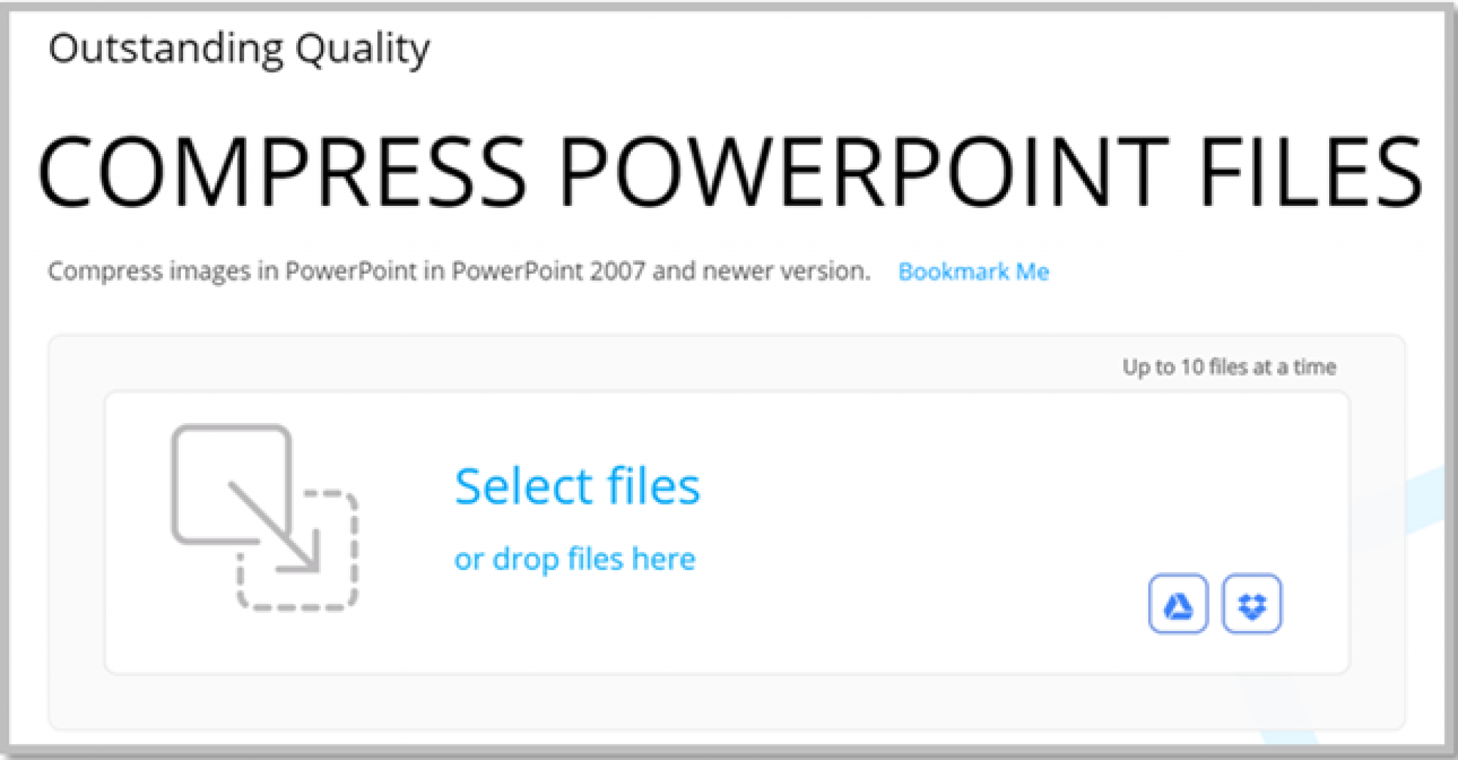 powerpoint presentation compressor free download