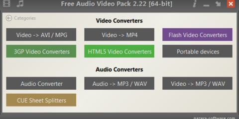 Pazera-Video-audio-pack