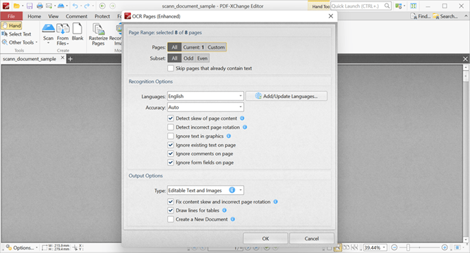 PDF-XChange Editor-ocr-tool