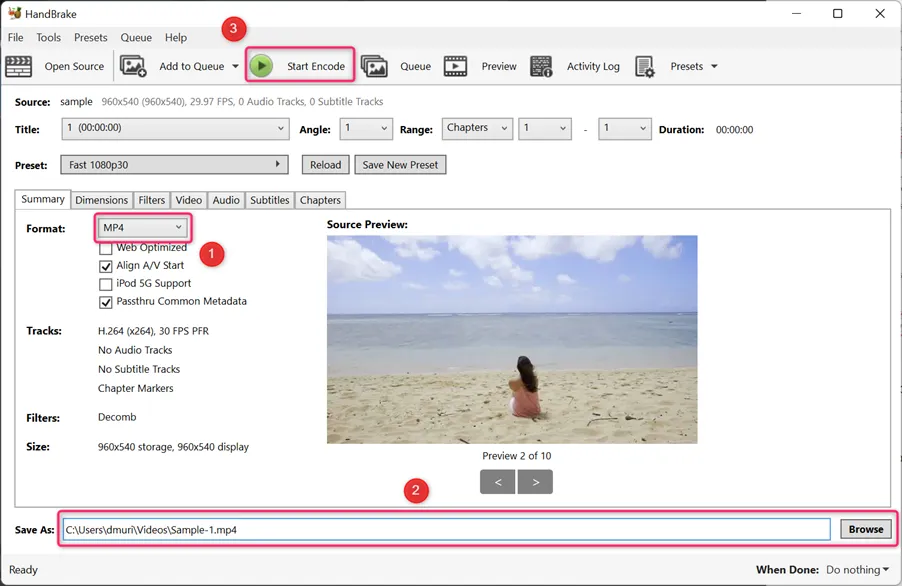 handbrake_set_target_format_and_convert