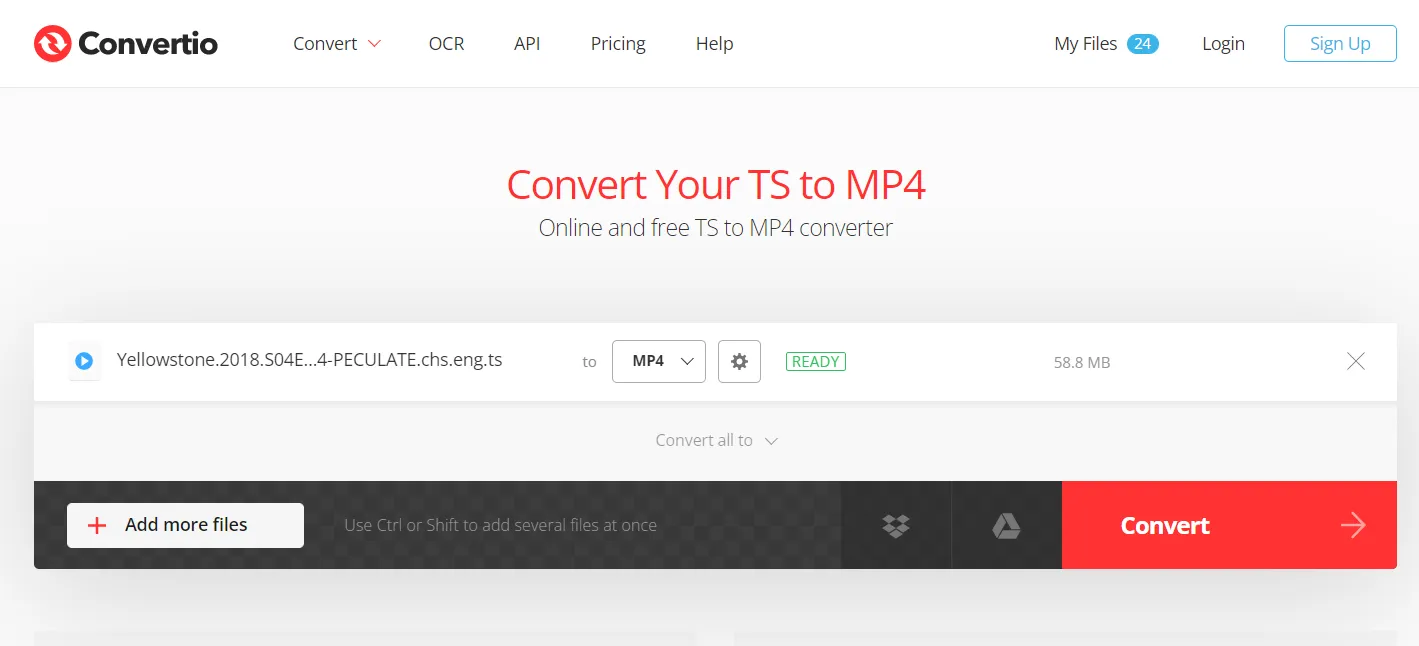 donante Novelista Ritual 7 Best TS to MP4 Converters for Windows/Mac/Online | TalkHelper