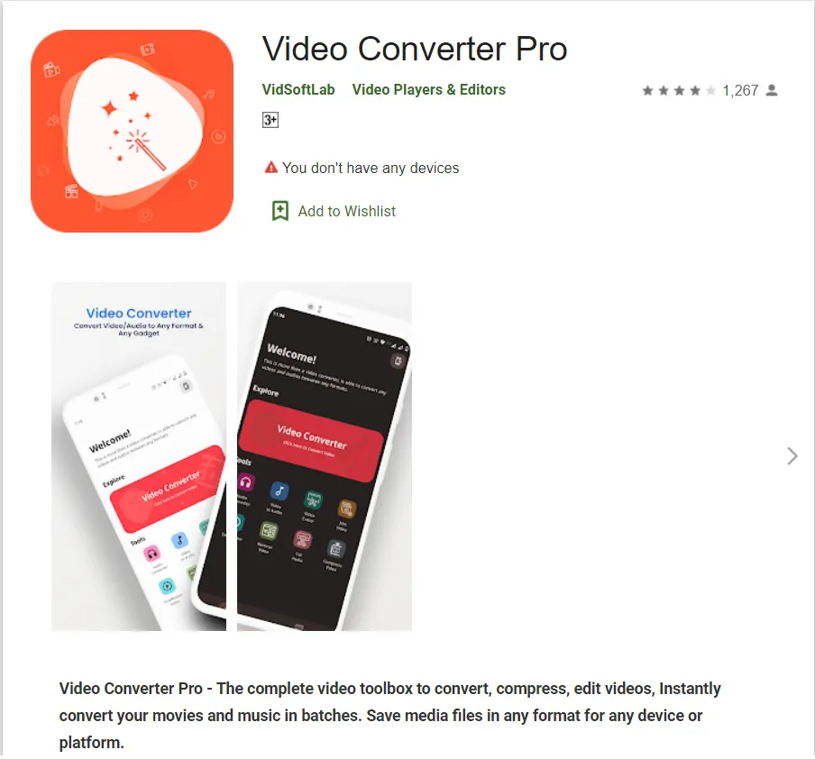 Video Converter By VidSoftLab