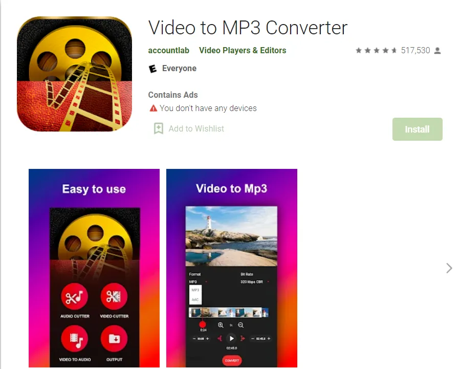 To mp3 video Video to