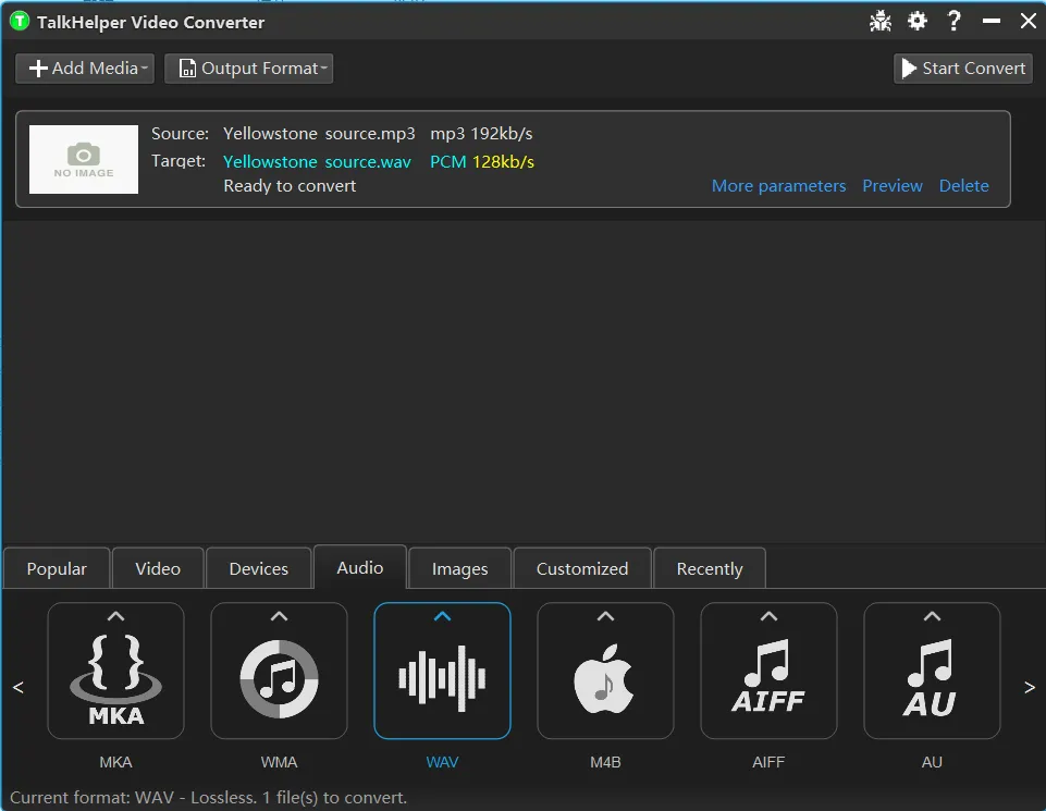 bagagerum Notesbog fritid 7 Best WAV to MP3 Converters for Windows/Mac/Online | TalkHelper